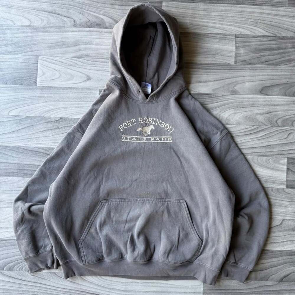 Fort Robinson State Park Grey Hoodie